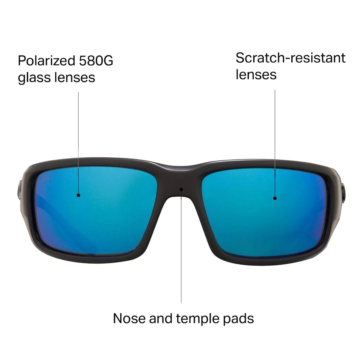 Budget โค๏ธ Costa Fantail 580G Polarized ๐ Sunglasses โญ 4 Budget โค๏ธ Costa Fantail 580G Polarized ๐ Sunglasses โญ - Image 2